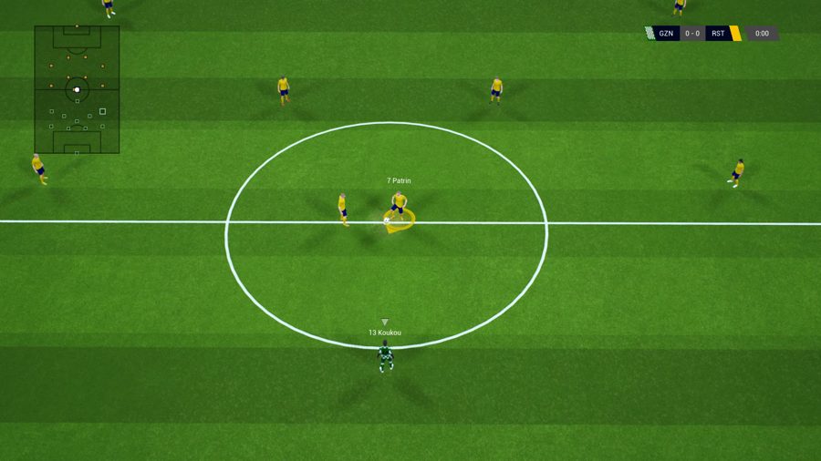 Active Soccer 3 screenshot: Kick Off Verticlae