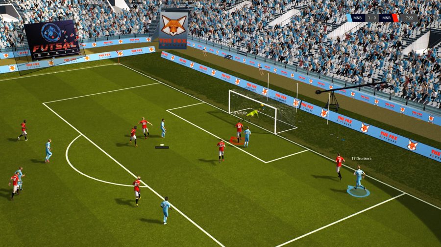 Active Soccer 3 screenshot: Portiere Spettacolo