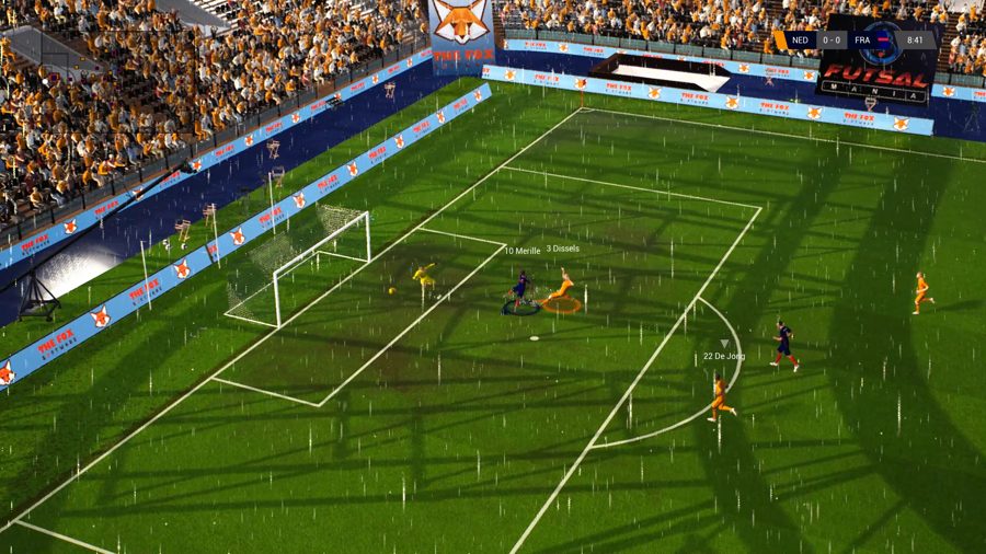 Active Soccer 3 screenshot: TV Rain