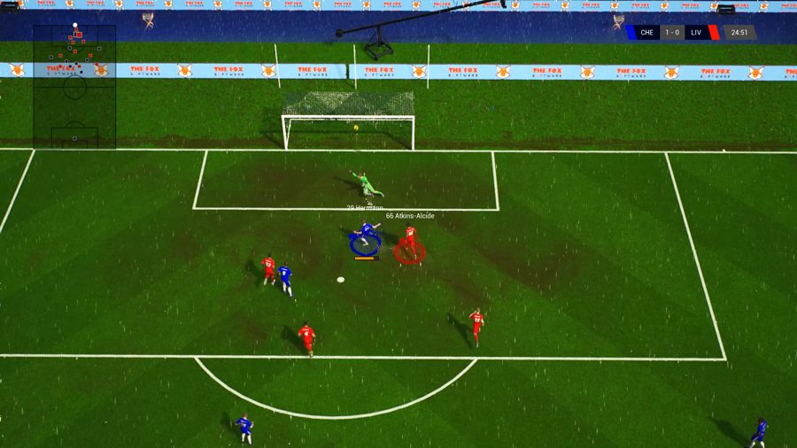 Active Soccer 3 screenshot: Verticale